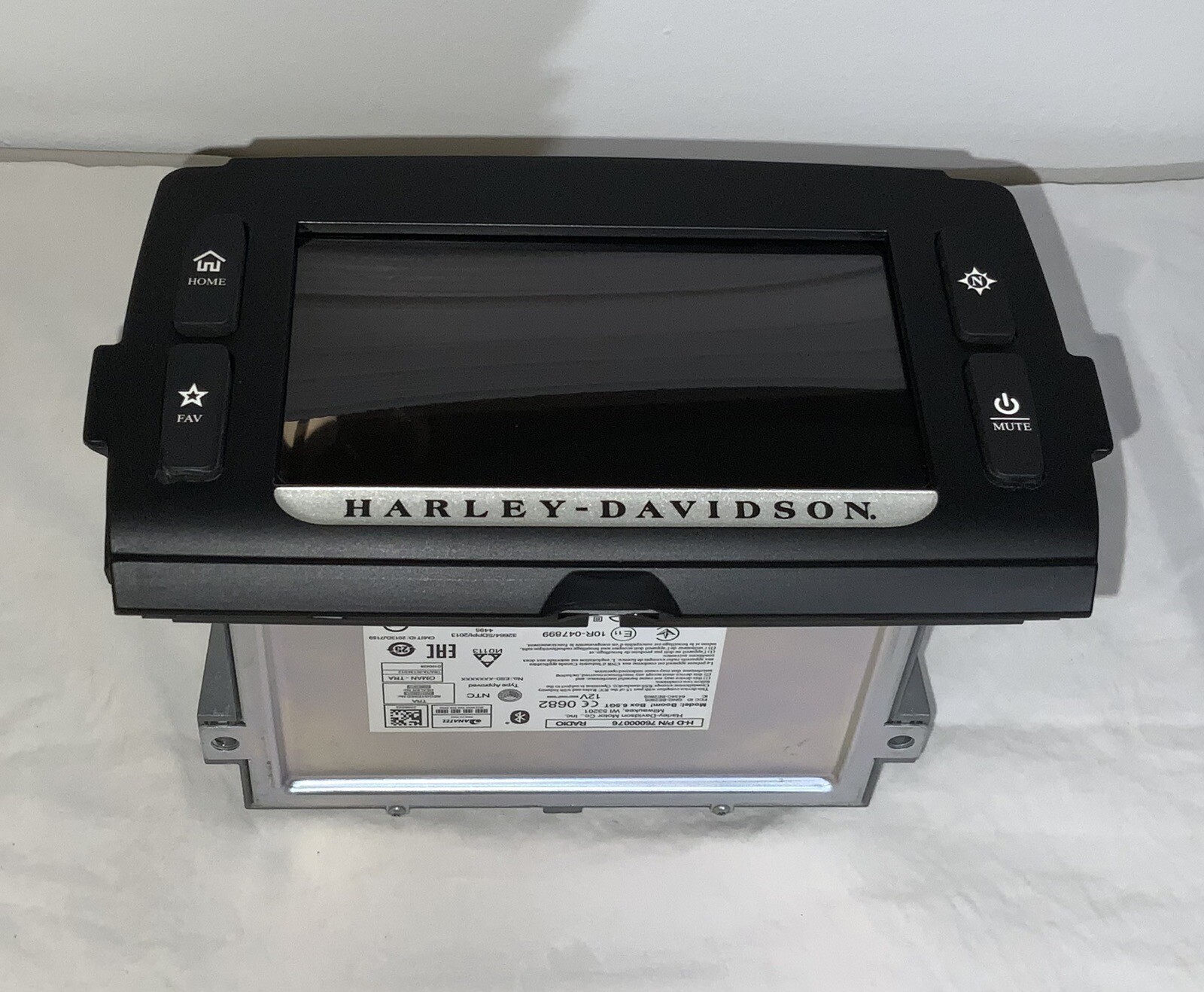 Oem Harley Davidson Factory Radio Boom Box 6.5GT P/N 76000076B. SIRIUS XM Gps eBay