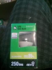 Bell 4w Clear LED Golfball Bulb - Es E27/ 4000K - Cool White (Dimmable)