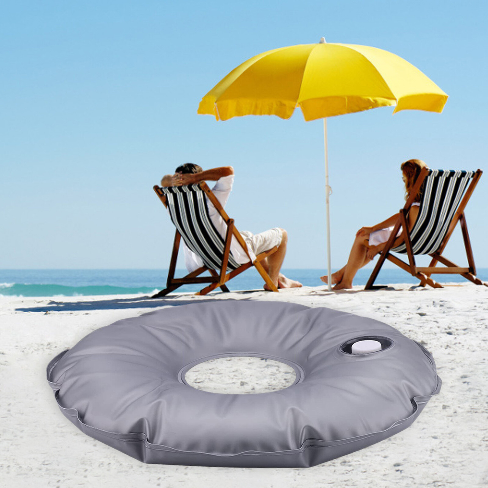 Water Filled Weight Bag Foldable Round Water Weight Bags with Water