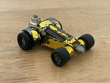 Tonka Super Snoot Race Car Plastic Toy Vehicle Gold Made in USA 1970