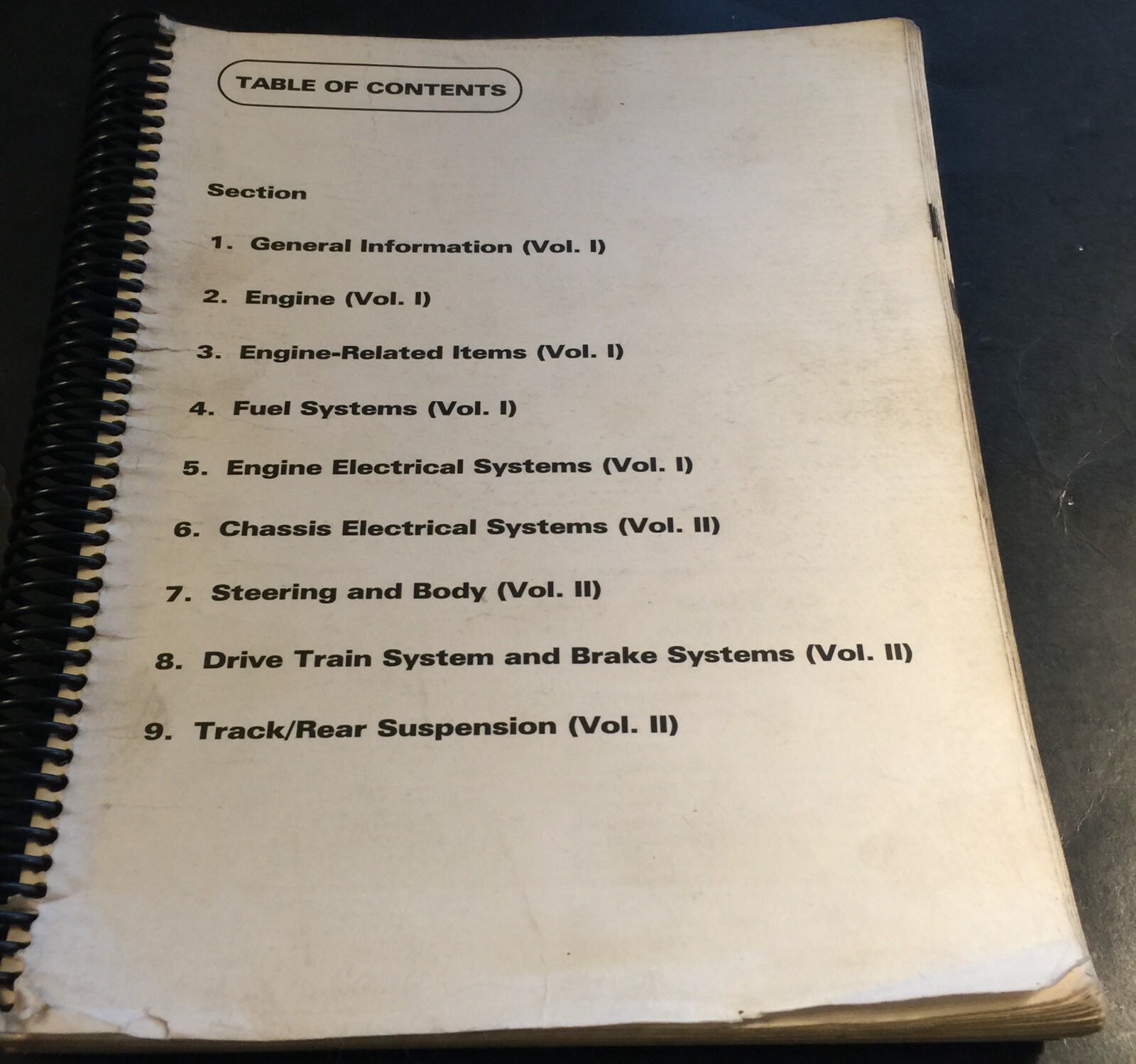 2000 ARCTIC CAT SNOWMOBILE VOLUME I SERVICE MANUAL P/N 2256-248 (211)