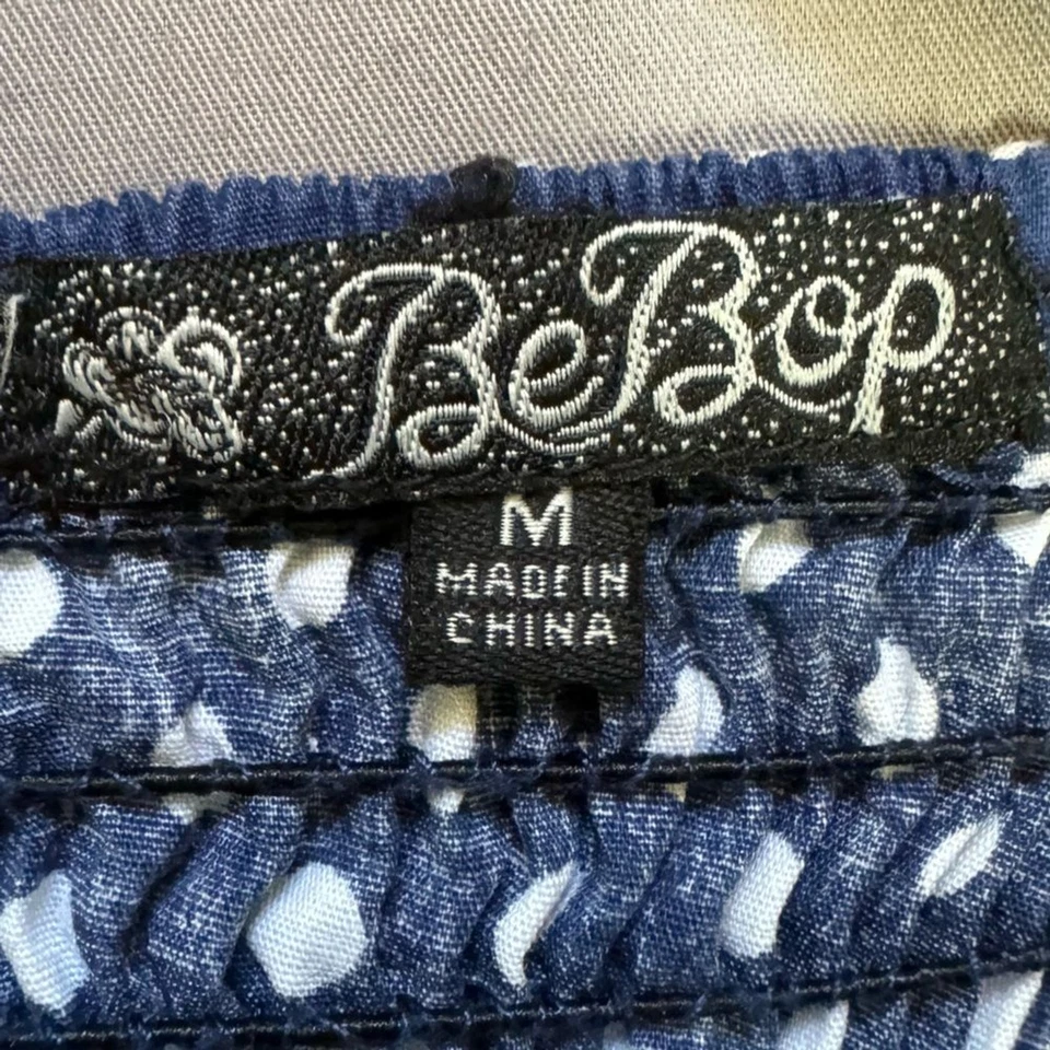 BeBop Vestido Mujer Mediano Mezcla Algodón Lunares Mini Sin Tirantes Ajuste y Acampanado Y2K Foto 4 de 4