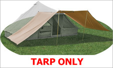 Quest Signature Extra Large Tarp 715x240cm for Quest Bell tent A5019 STEEL POLES