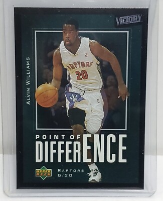 ☆アルビ ☆NBAカード ALVIN WILLIAMS Raptors 2003 NBA Upper Deck Victory Point of