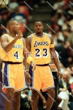 EX523 Cedric Ceballos - Byron Scott Lakers Basketball 8x10 11x14 16x20 Photo