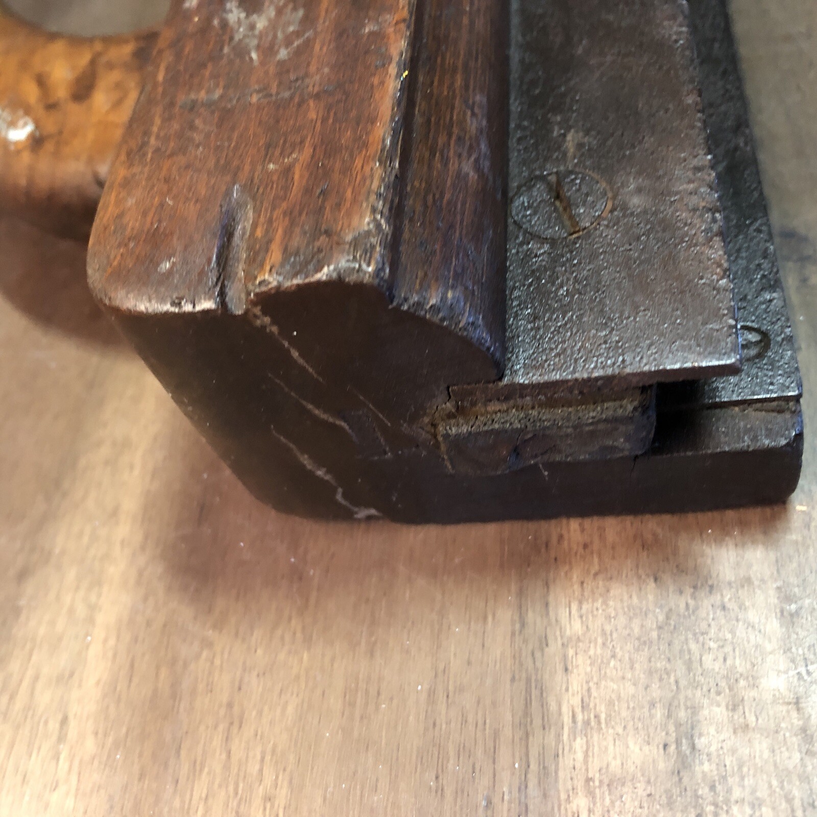 Antique  Z:J. M'MASTER & CO model 35K Woodworking PLANE Auburn NY