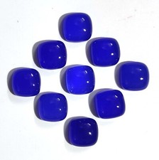 Natural Indian Chalcedony Cushion Cabochon Loose Gemstone For Jewelry