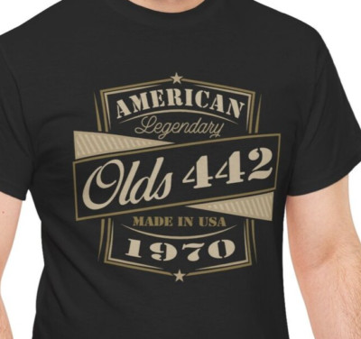 1970 Oldsmobile 442 Gift T Shirt | 1970 Olds 442 | Olds Tee Shirt