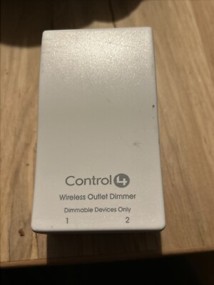 Control 4 Wireless Outlet Dimmer White LOZ-5D1-WH