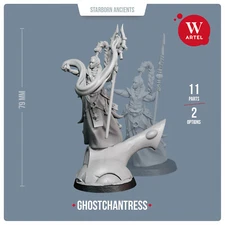 Artel W Ghostchantress A`Llyanna 28mm Miniature Eldar Farseer
