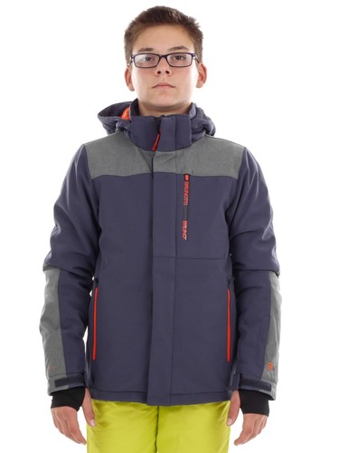 Brunotti Skijacke Snowboardjacke Winterjacke blau Twintip JR Kapuze - Bild 1 von 4