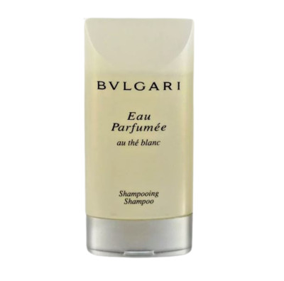   Bvlgari Eau Parfumée au thé blanc Tea Shampoos, 1 oz.  