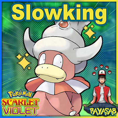 Pokemon Slowking Shiny 6iv Non Shiny Best Stats Scarlet and Violet