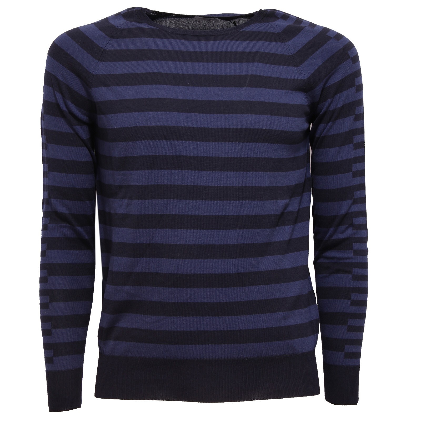 6103T maglione uomo HOSIO cotone blu girocollo свитер хлопковый мужской