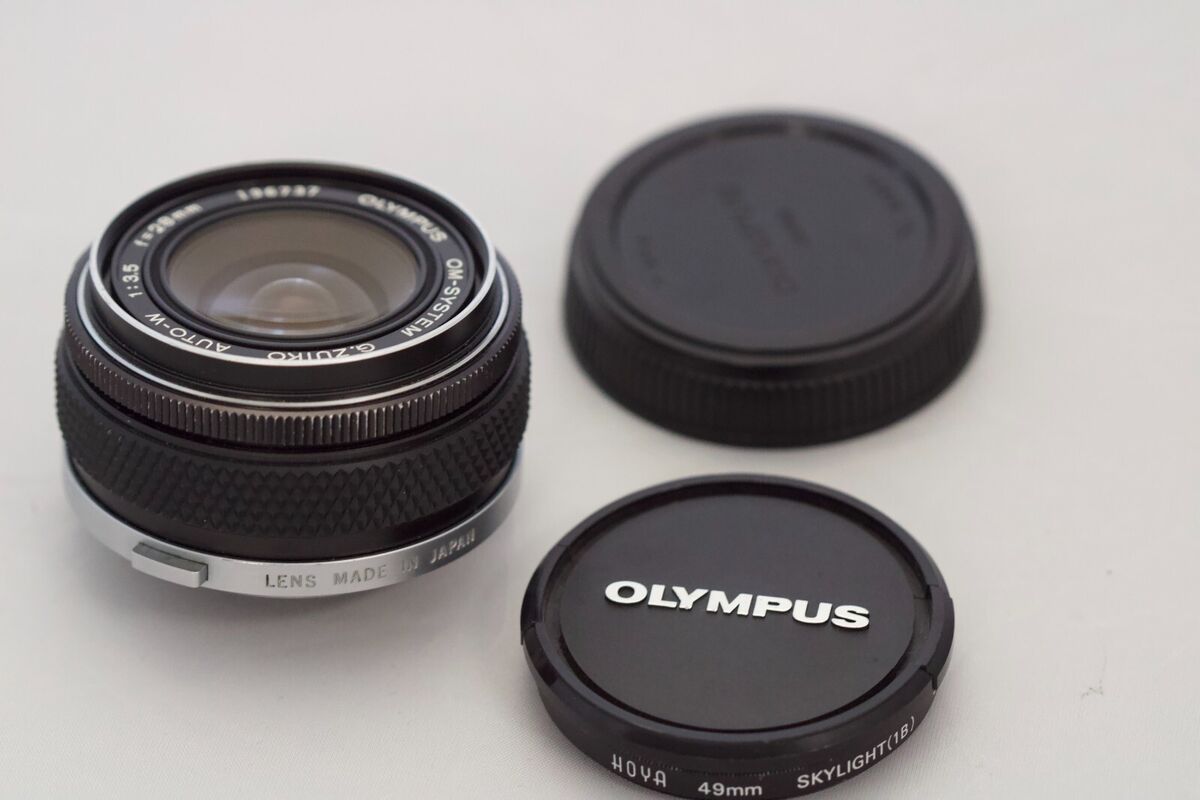Olympus OM System G Zuiko Auto-W 1:3.5 F=28mm Wide Angle Olympus OM System G Zuiko Auto-W 1:3.5 F=28mm Wide Angle