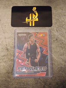 2023 Panini Prizm Draft Picks Scoot Henderson Rookie Fearless Red Ice SP #3