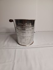 Vintage Bromwell's 3 Cup Measuring Flour Sifter Made in USA