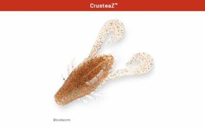  Z-Man CrusteaZ 2'' - Bloodworm - 6 Pack Bass Zman Soft Plastic