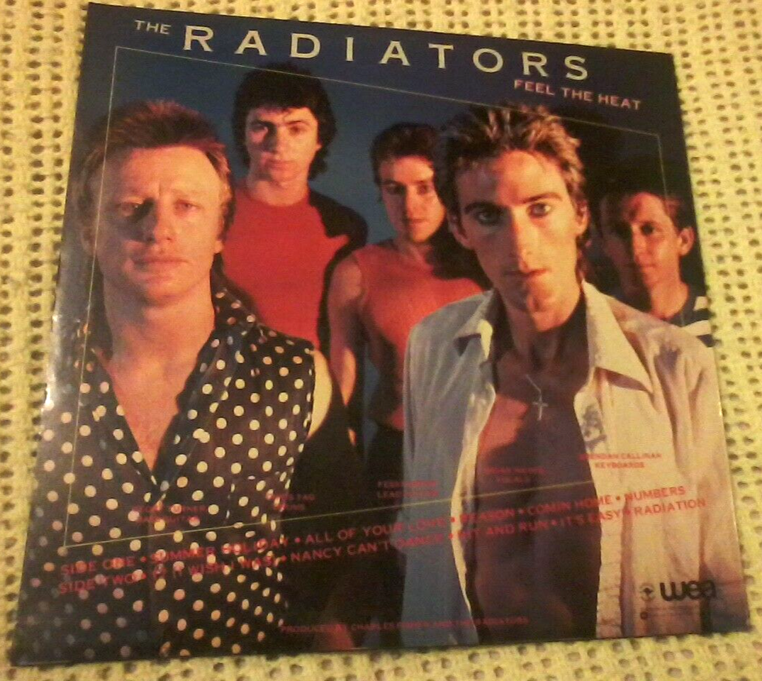 THE RADIATORS FEEL THE HEAT VINYL LP 1980 ORIGINAL AUSTRALIAN PRESSING