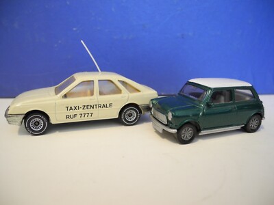 SIKU VINTAGE 1056 FORD SIERRA 2.3 GHIA & 1031 ROVER MINI 1:56 EXCELLENT