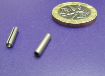 Lot De 100 Goupilles Fendues à Ressort En Acier Inox 420 - Diam. 3/16" X Long. 9/16"