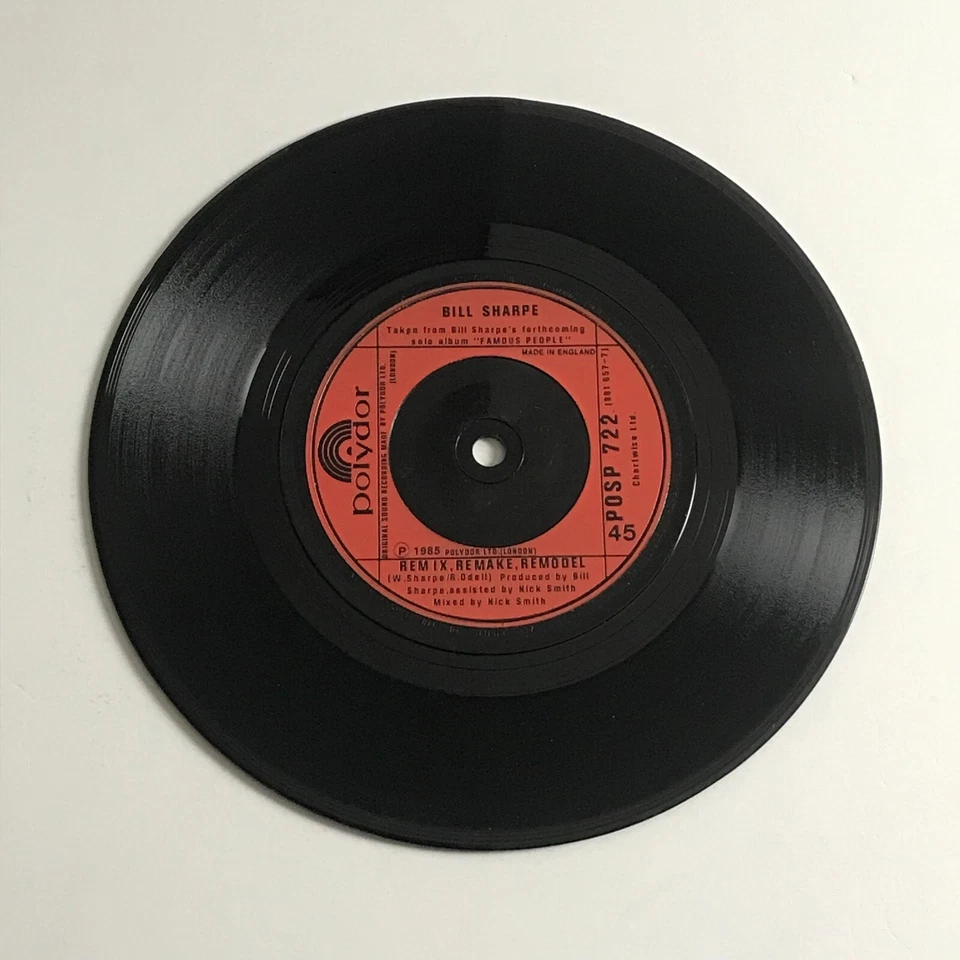 Sharpe And Numan - Change Your Mind 7" Vinyl Record - POSP 722 - Image 4 of 4