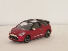 CITROËN DS3 Cabrio 2012 ROUGE NOREV 1/64 Réf AMC019113R