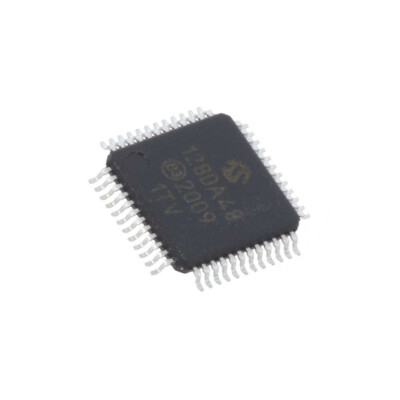 AVR128DA48-I/PT AVR Mikrocontroller EEPROM: 512B Static RAM: 16kB Flash: 128kB T
