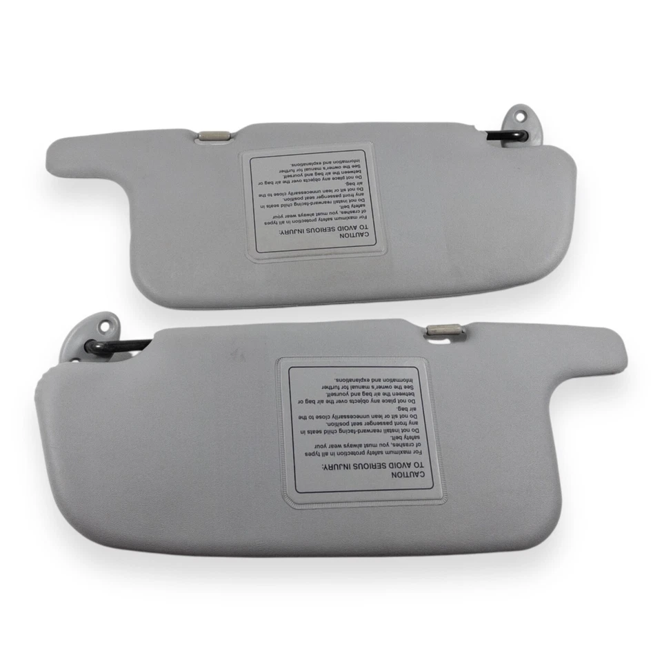 1995 - 2001 雪佛兰 Geo 地铁司机和乘客侧遮阳板一对灰色 — 第 4/4 张图片