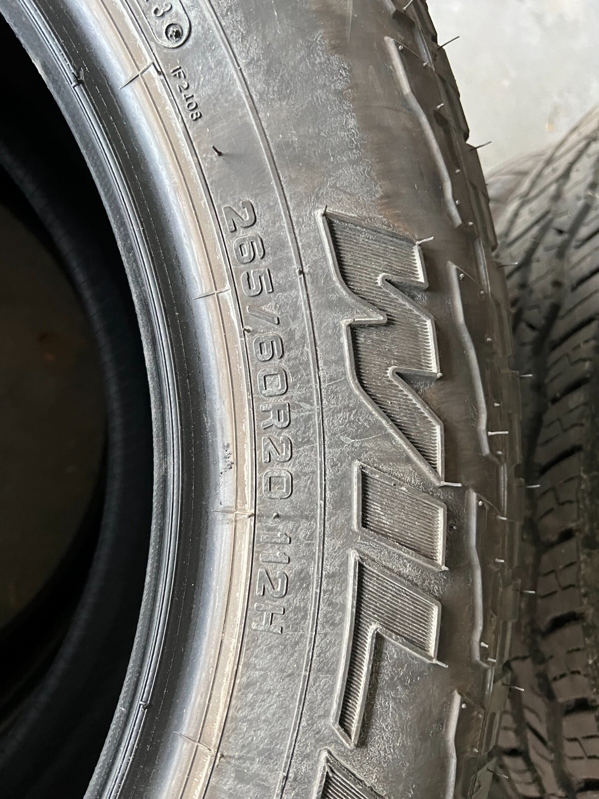 4 Falken Wildpeak AT3WA 265/60R20 Tire eBay
