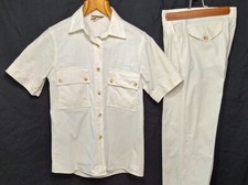 Sysser Ginsborg Deres Denmark women's White denim jeans summer suit out fit