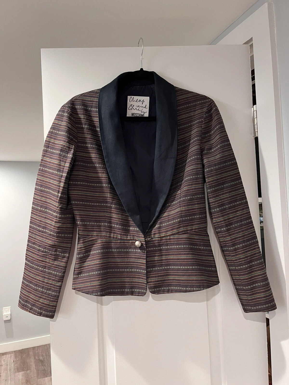 BLAZER GIACCA MOSCHINO ECONOMICO E CHIC US 8 UK 10 IT 42