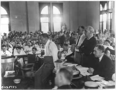 8'' x 10'' Photo Clarence Darrow,Scopes of Evolution Trial,Dayton,Tennessee