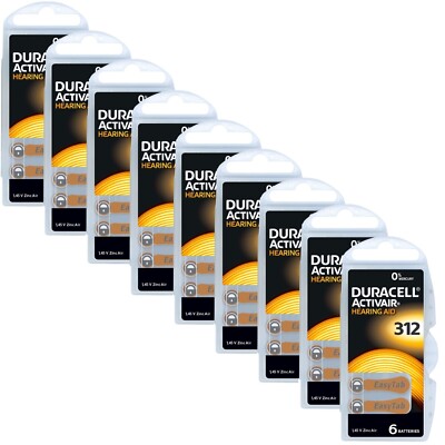 30x Duracell Activair 675 Blu Pila Per Apparecchio Acustico (5x - Foto 8