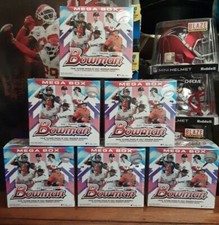  2021 Bowman MLB Mega Box ( LOT OF 6 BOXES) FACTORY SEALED 