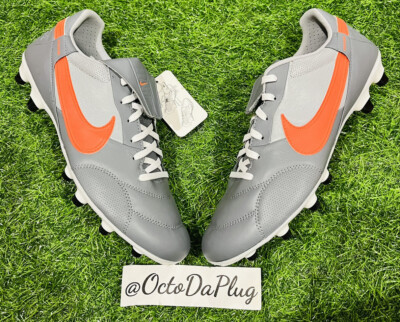 Size 8 - Nike Premier 3 FG Smoke Grey Safety Orange for sale