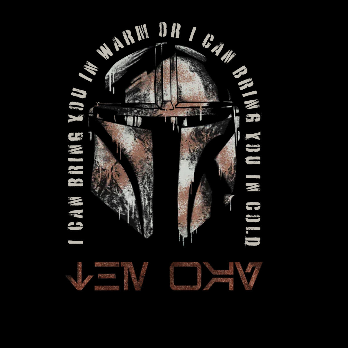 Mandalorian Season 3 T-shirt Star Wars Helmet Baby Yoda Disney Fans Tee