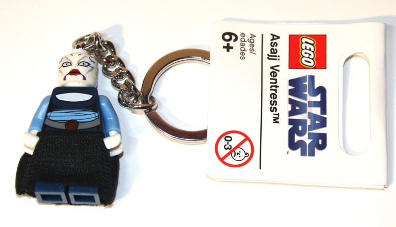 LEGO ® keychain 852354 Asajj ventress Star Wars new 2008 key chain