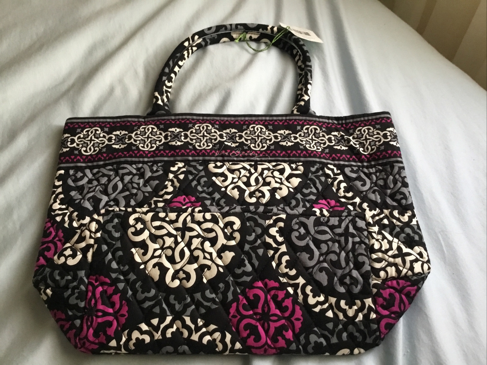 Vera Bradley Holiday Tote Cranberry Magenta NWT eBay