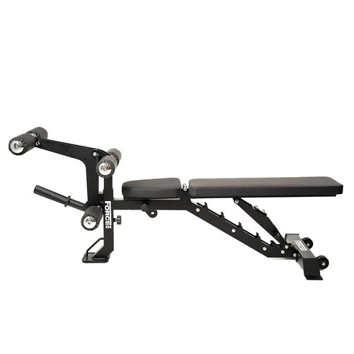 Heavy Duty Adjustable Weights Gym Bench with Arm Preacher Curl & Leg Extension - Picture 5 of 6
