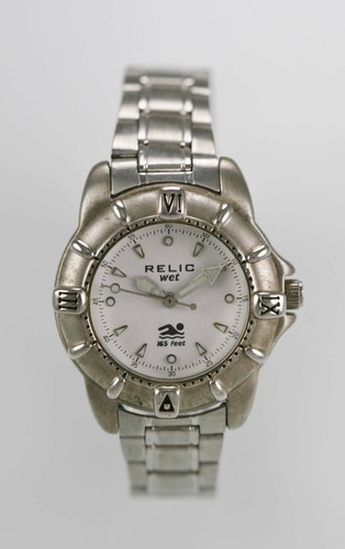 Relic Wet Womens Watch Silver Stainless 