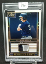 2024 Three and Two Baseball's Best Memorabilia Holo Gold 8/10 Spencer Jones