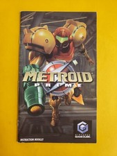 Metroid Prime Nintendo Gamecube Instruction Manual Only