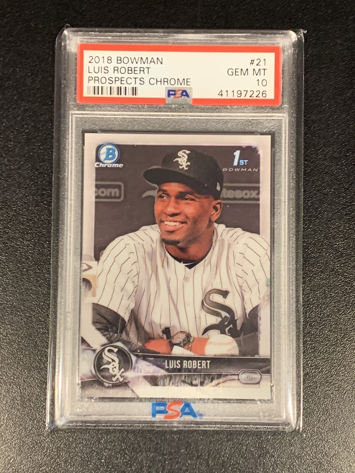 高騰中　2018 bowman luis robert 1st Atomic 高騰中2018 bowman luis robert 1st RC