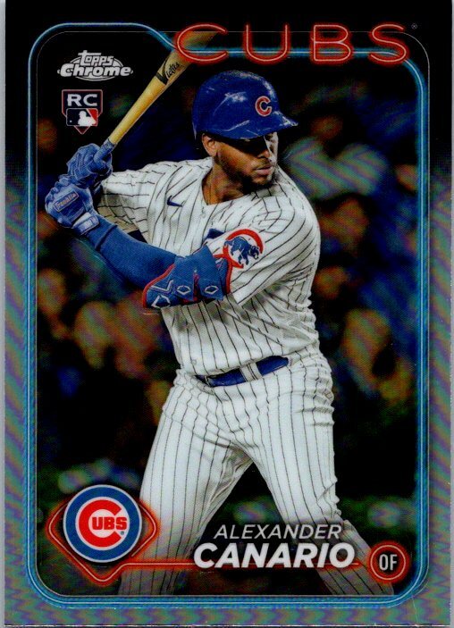 2024 Topps Chrome #174 Alexander Canario Refractor