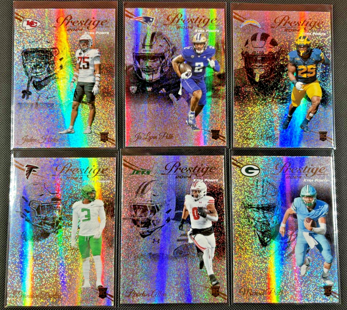 2024 /2025 Prestige Football Cards Galaxy + Rookies You Pick You