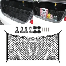 Envelope Style Trunk Cargo Net Storage Organizer Universal Bag Hook for Car Rear