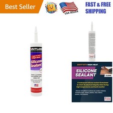 High Temperature Silicone Sealant - 10.3 oz Cartridge for Repairs up to 500 F
