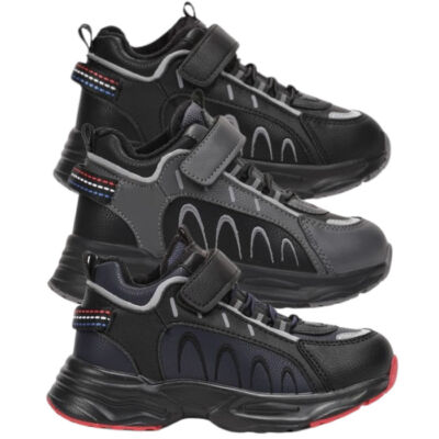 Jungen Mädchen Winterstiefel Warm Sneaker Stiefeletten Kinderschuhe Gefütterte