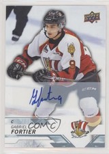 2018-19 Upper Deck CHL Auto Gabriel Fortier #50 Auto kh0